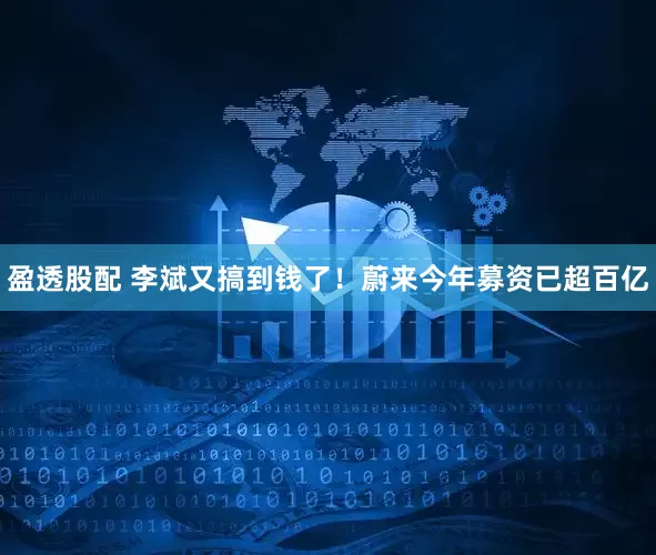 盈透股配 李斌又搞到钱了！蔚来今年募资已超百亿